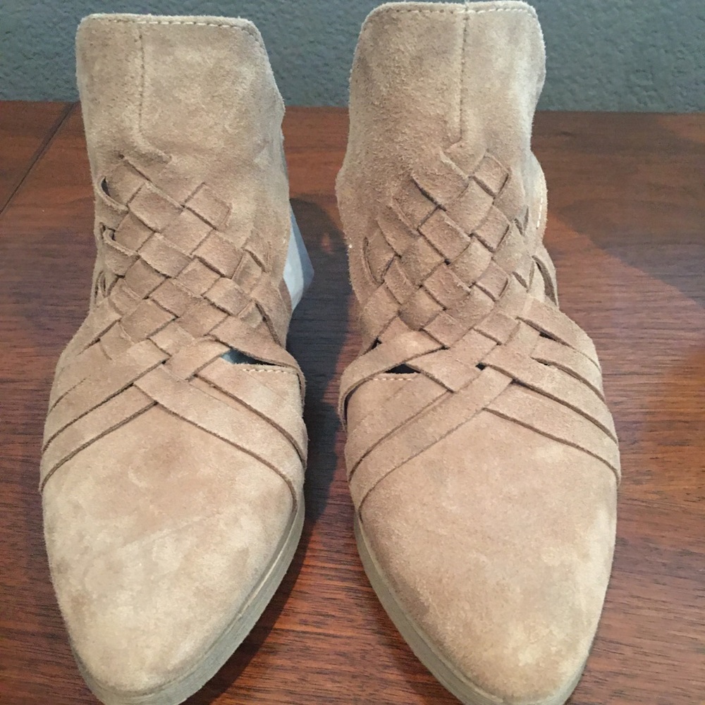 Suede mules
